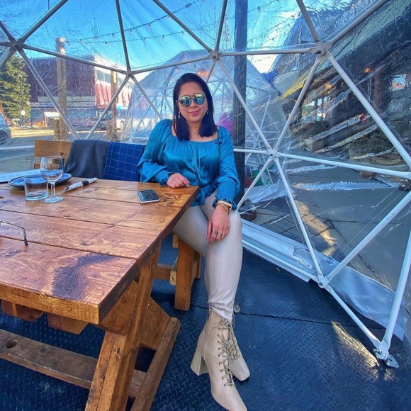 Faux Leather Leggings - Picture 3 of 3